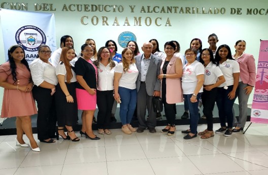 Grupo en jornada en CORAAMOCA
